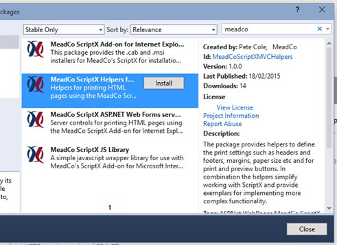 Nuget Package